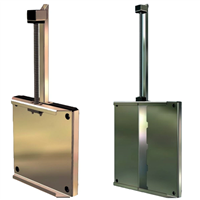 VANNE MUR. VANOFLEX D400 INOX à A VIS 0,3 B