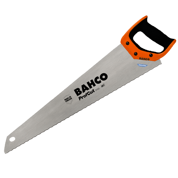 Scie à matériaux isolants Bahco PC-22-INS pour laine minérale, roche ou écologique et panneau en PSE - 550 mm