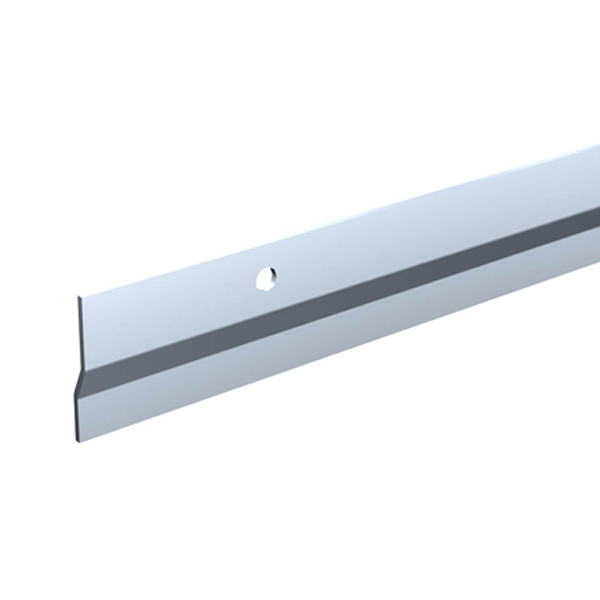 Profil support acier galvanisé pour bandeau facade longueur 2.5 mètres : Mantion 10187/250