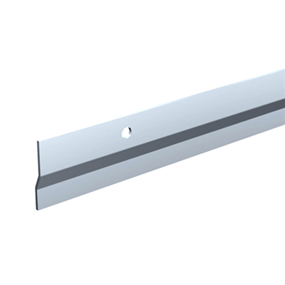 Profil support acier galvanisé pour bandeau facade longueur 2.5 mètres