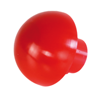 Capuchon de protection Nevosafe pour armature de fer de diamètre 16 à 32 mm - polypropylène - sac de 250 unités