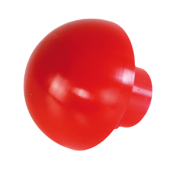 Capuchon de protection Nevosafe pour armature de fer de diamètre 16 à 32 mm - polypropylène - sac de 250 unités