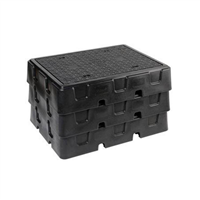 COUVERCLE FONTE 660X460 125KN POUR GRAND ABRI-COMPTEUR