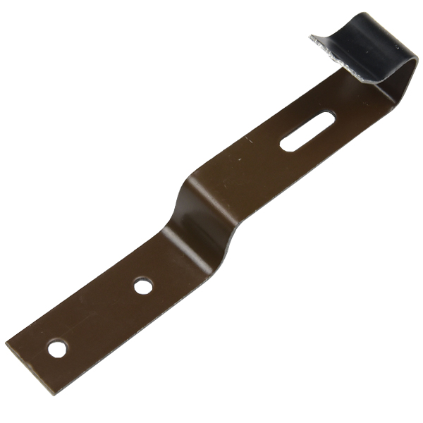 Clip de fixation 42 mm ELOS pour tuile faîtière couleur Brun