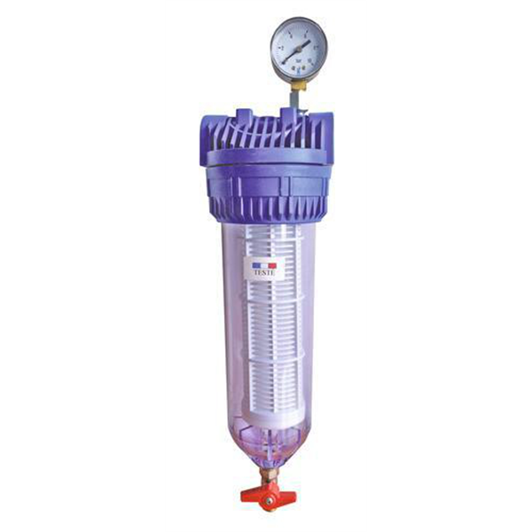 Station Purofiltr simple bol raccord FF-3/4" - Cartouche lavable 50 µm