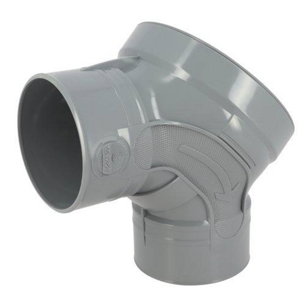 COUDE FF 87'30 D.100 ACOUSTIQUE NON DEMONTAB.