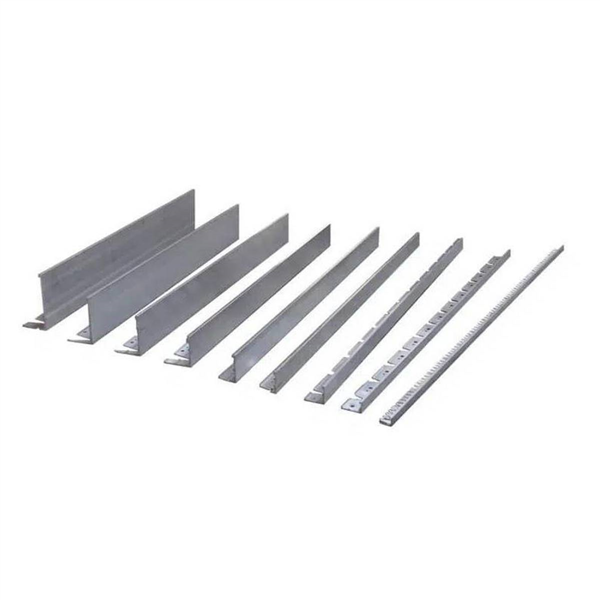 Bordure en alu profilé en L - 100 mm x 70 mm x 2,30 ml