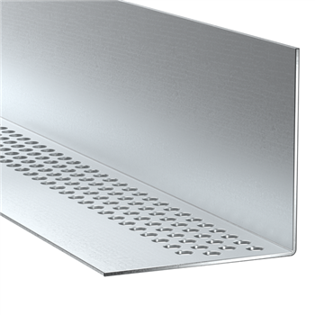 Profil de départ et de ventilation pour bardage Hardie Plank en pose verticale - alu  - longueur 3,00 M