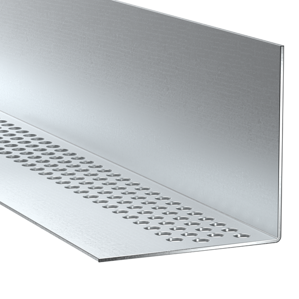 Profil de départ et de ventilation pour bardage Hardie Plank en pose verticale - alu  - longueur 3,00 M