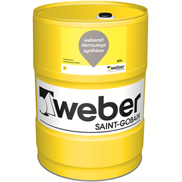 Agent de démoulage Weberad démoulage synthèse - 215 LTR