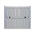 Grille d'aération réglable d'intérieur - 190 x 168 mm - Aluminium anodisé - Autogyre