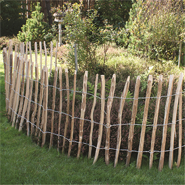 Clôture GANIVELLE en châtaigner Rouleau de 10 M - Hauteur 1.20 M