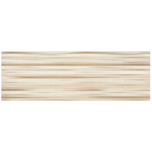 Carrelage mural salle de bain - Living Wall - carrelage grand format rectifié - 60,0 CM x 20,0 CM - Décor Muretto Warm