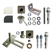 Pivot de portail carré de 35 x 35 mm tube 40 mm