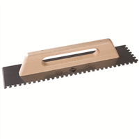 Peigne en acier avec poignée en bois - Rubi - 48 cm - denture 8 x 8 mm