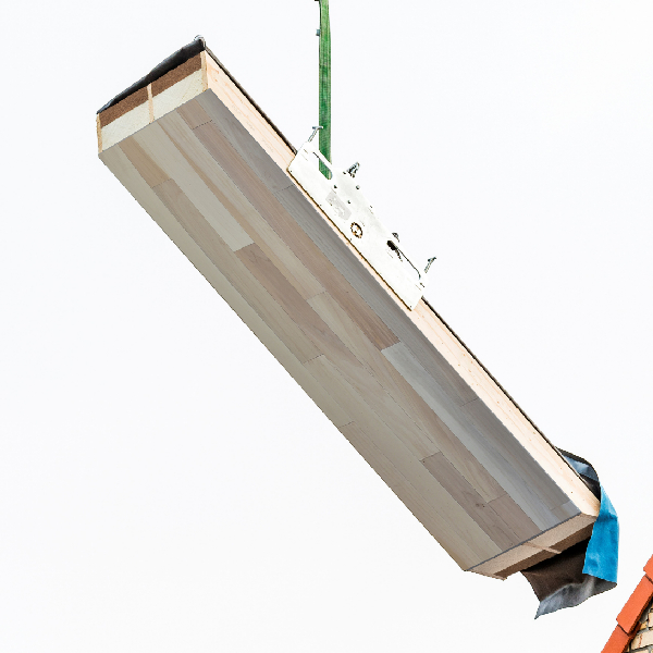 Panneau isolant polyuréthane et fibre de bois USYSTEM Roof OS Comfort Natural - 9,00 m².K/W - 0.8 x 5.50 m - ép. 252,00 MM