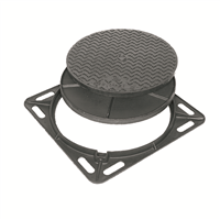 REGARD TROTTOIR ROND OL d550 TAMPON REVERS DESSIN/REMPLIR