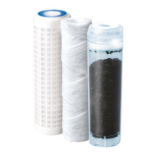 Kit cartouches eau de pluie -2 cartouches filtrantes + 1 cartouche charbon actif