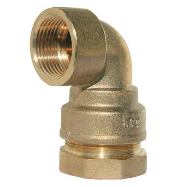 Raccord laiton coudé SUMO pour tube PE Ø25 mm - Femelle 3/4