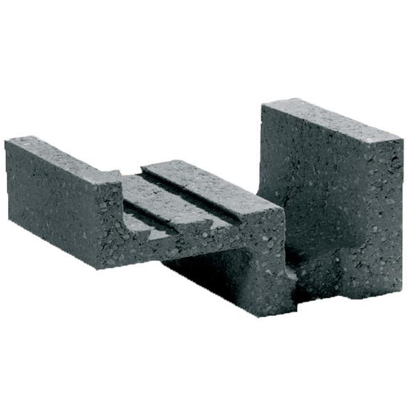 Corniche Chainarive parasismique - bloc en béton - 250 MM x 400 MM x 300 MM