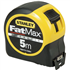 Mètre mesure à ruban Stanley Fatmax avec crochet magnétique 5 m x 32 mm classe 2