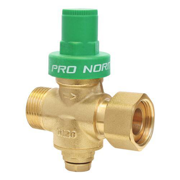 Réducteur de pression à piston Mâle 3/4" - Ecrou tournant 3/4