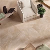 Carrelage sol intérieur antidérapant effet pierre en grès cérame rectifié - Geostone GRIP - 30,0 CM x 60,0 CM - ép. 9,00 MM - Sabbia