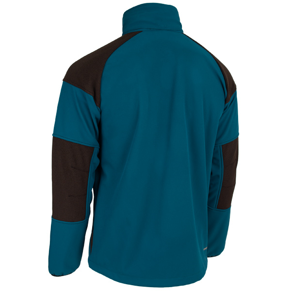 Veste softshell homme imperméable chaude et respirante - Yuki II Coverguard - Couleur pétrole - Taille XL