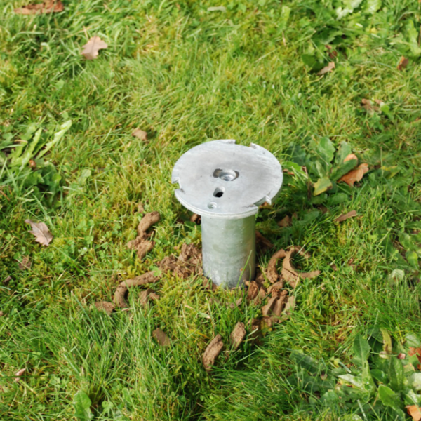 Vis de fondation Weasyfix pour terrasse ou abri - acier galvanisé - longueur 550,0 MM - charge admissible 900 KG