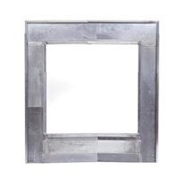 Abergement réglable en zinc pour entourage de boisseaux - Petit format