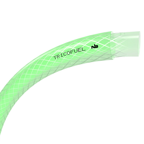 Tuyau transparent pour hydraucarbures Tricofuel - diamètre 6.3 x 11 mm - longueur 25 m Tricoflex 050985