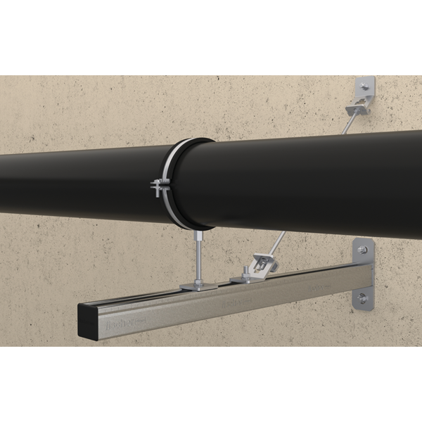Console FCA Fischer - pour installation de tuyauteries - 41 x 21 x 300 mm