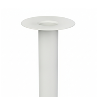 Évacuation des eaux de pluie toiture en PVC - Hyperfelx EP Droite ⌀ 80,0 mm - Hauteur 600 mm