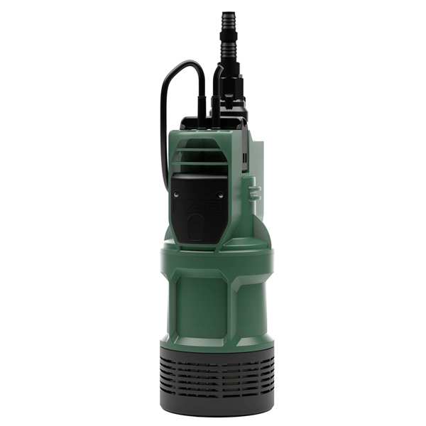 Pompe immergée pour eaux claires et eaux pluviales - Divertron 650 standard - 0,42 kW - Débit max de 4,8 m³/h