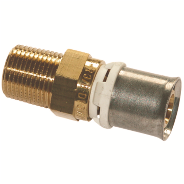 MALE FIXE A SERTIR 2" - 50 - LAITON POUR SYSTEME MULTICOUCHES  *867.50.768*