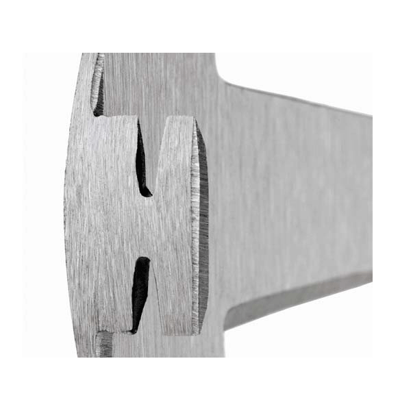 Marteau de couvreur-ardoisier forgé pour taille à droite - Manche en cuir - 700 grammes - Jouanel