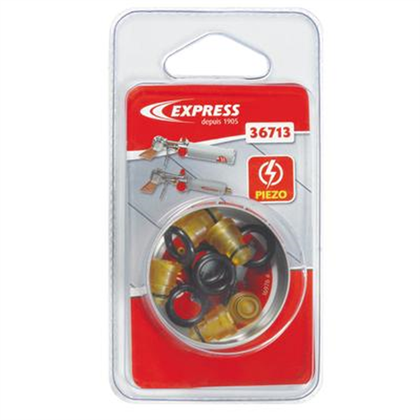 Injecteur avec joint Express pour fers de couvreur lot de 5