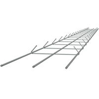 Semelle filante plate SF35 - armature de fondation E35 à 3 aciers filants ⌀ 8 MM - largeur 35,0 CM - 6,00 M