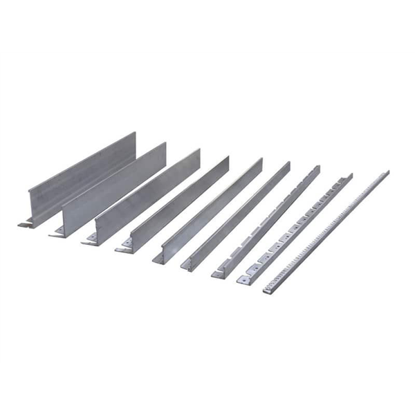 Bordure en alu profilé en L - 100 mm x 70 mm x 2,30 ml