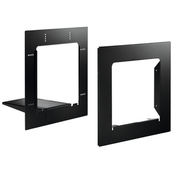 Cadre d'encastrement Decayeux pour boite aux lettres Steelbox - 455 x 445 x 58.2 mm - Noir