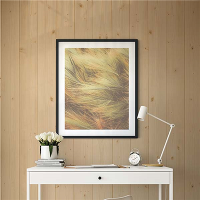 Lambris intérieur en Sapin du Nord raboté ELOS - Naturel - 13,6 CMx1.2 CM - L.2.65 M