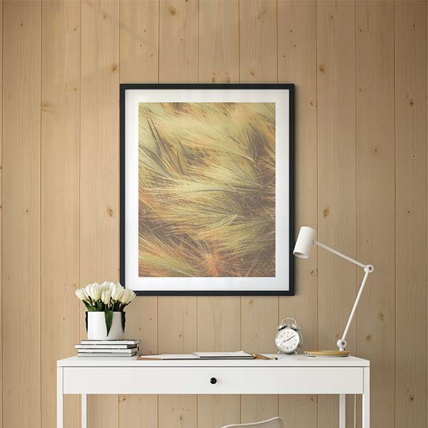 Lambris intérieur en Sapin du Nord raboté ELOS - Naturel - 13,6 CMx1.2 CM - L.2.65 M