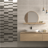 Faïence murale effet béton Edilis Mild Décor Mosaïco - 20,0 cm x 60,0 cm - ép. 9,40 mm