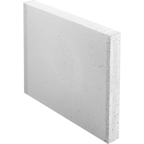 Béton cellulaire lisse Siporex 7 - carreau de 625,0 MM x 500,00 MM - ép. 70,00 MM