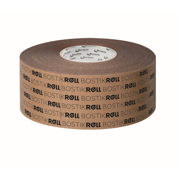 Bande adhésive double face Bostik ROLL 50 pour collage des plinthes et accessoires 50 mm x 50 m