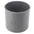 Manchon PVC à coller Femelle/Femelle - diamètre 125 mm - Gris clair