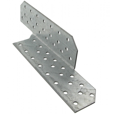 Patte de solivage gauche 30x180 mm épaisseur 1.5 mm