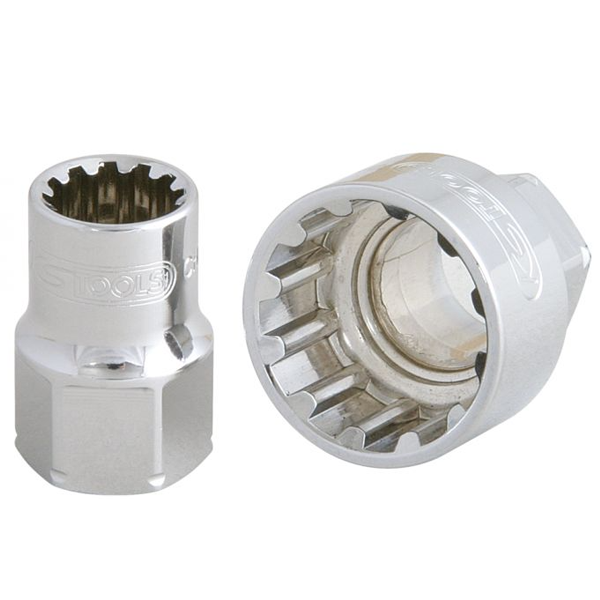 Coffret de douilles traversantes Tripleplus - 3/8" - 1/2" - 10 à 24 mm - KS Tools