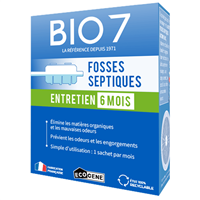BIO 7 FOSSE SETP. 6M BTE 6SACH