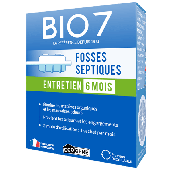 BIO 7 FOSSE SETP. 6M BTE 6SACH